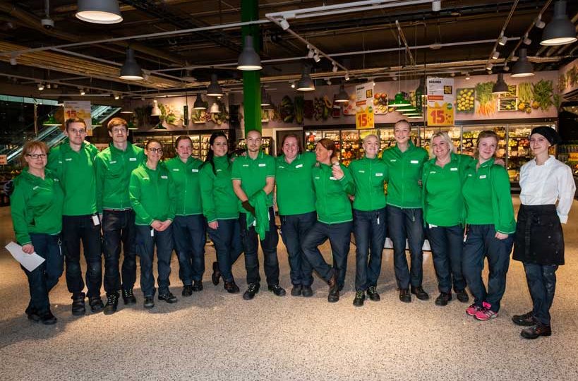Lyckad invigning av Coop Kongahälla med arbetslag från Storesupport
